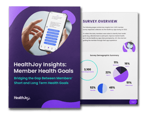 HealthJoy Insights Member Health Goals Full Preview