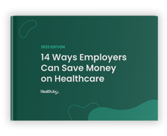 2022 - 14 Ways Employers Can Save on Healthcare Cover Mockup