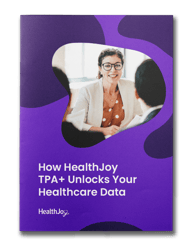 2022 - How HealthJoy TPA+ Unlocks Your Healthcare Data Mockup