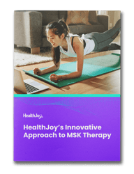 HealthJoy’s Innovative Approach to MSK Therapy Front Cover