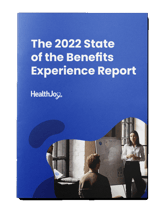 The 2022 State of the Benefits Experience Report - Cover Mockup