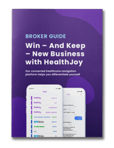 Win And Keep New Business with HealthJoy Cover Mockup
